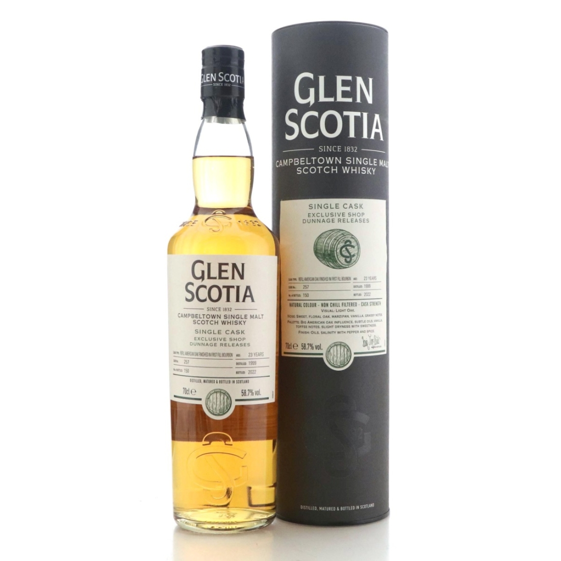 Image for Glen Scotia 1999 Dunnage Releases 23 Year Old