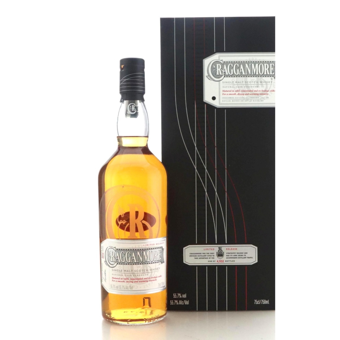 Image for Cragganmore Natural Cask Strength - 'Fine Lines'