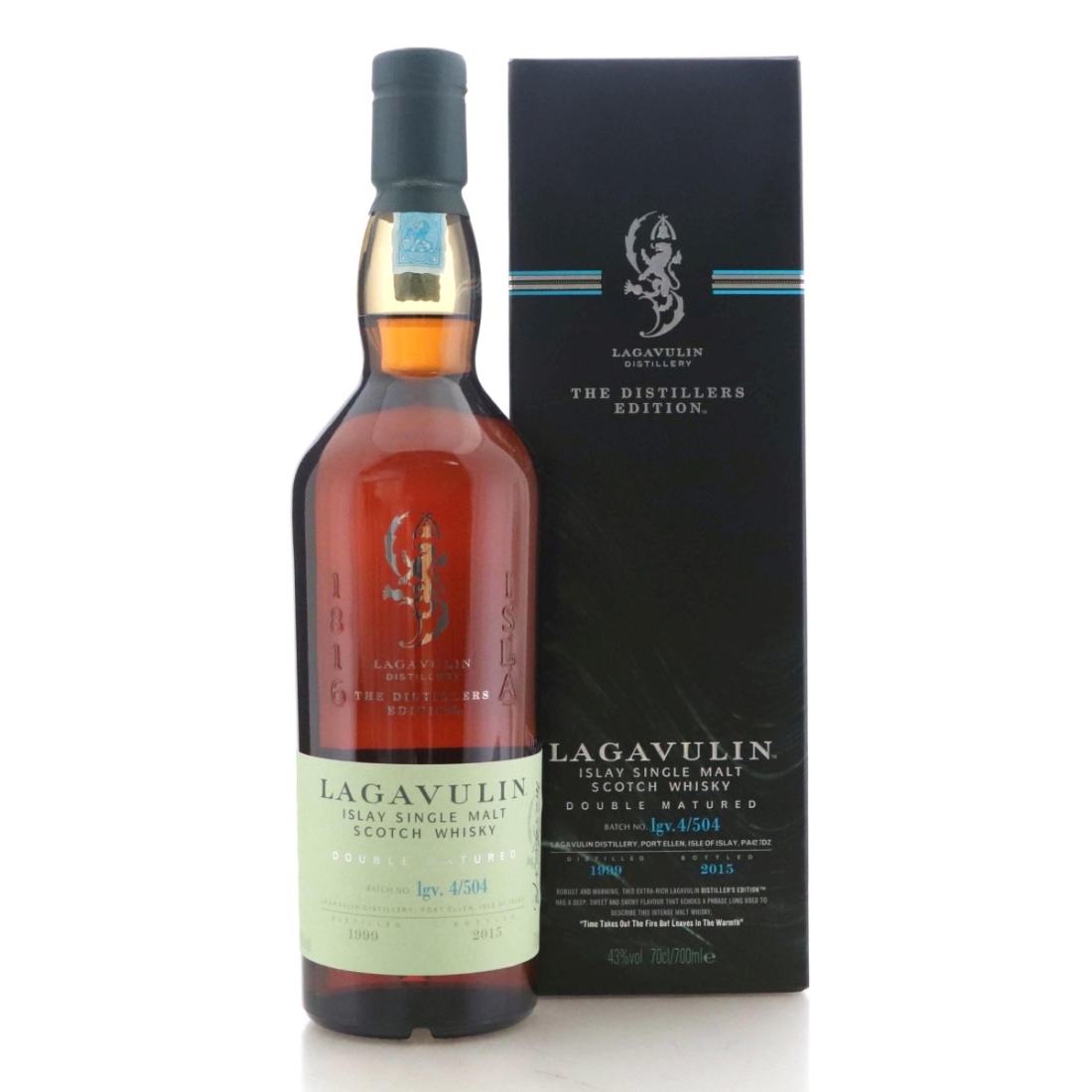 Image for Lagavulin 1999 The Distillers Edition lgv. 4/504