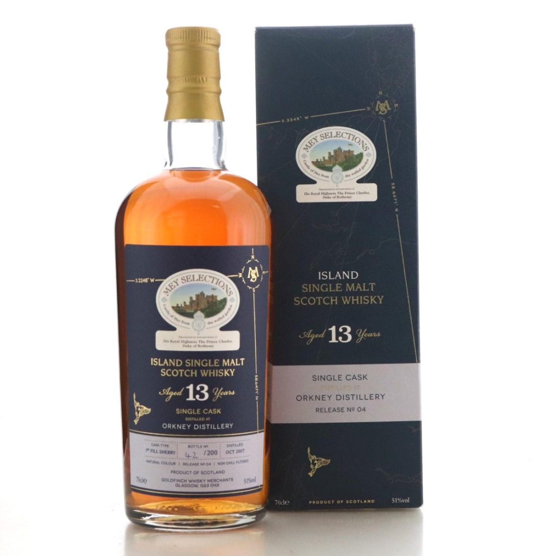 Image for Orkney Single Malt 2007 Mey Selections 13 Year Old 
