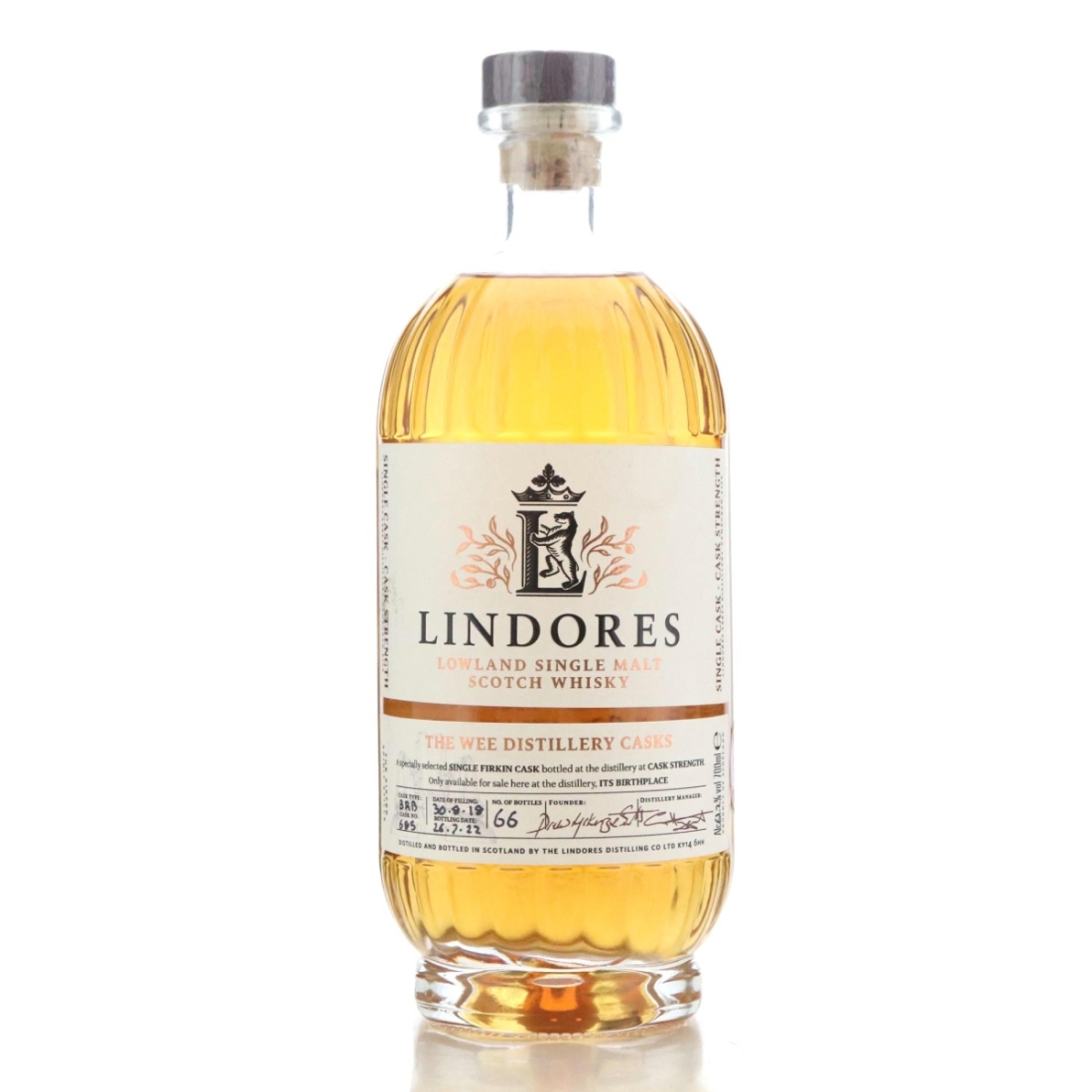 Image for Lindores 2018 Single Cask