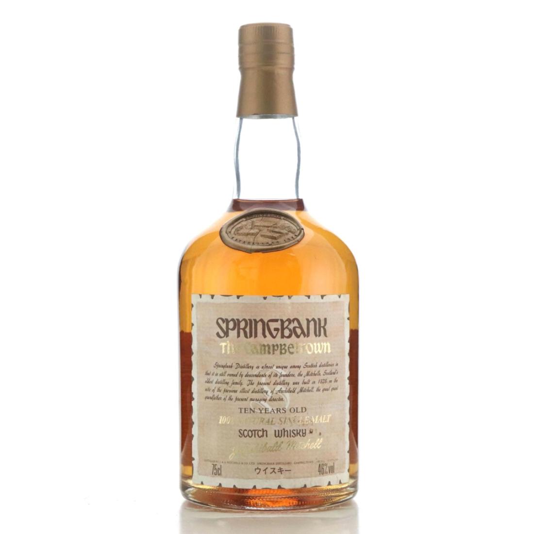 Springbank 10 J Archibald Mitchell