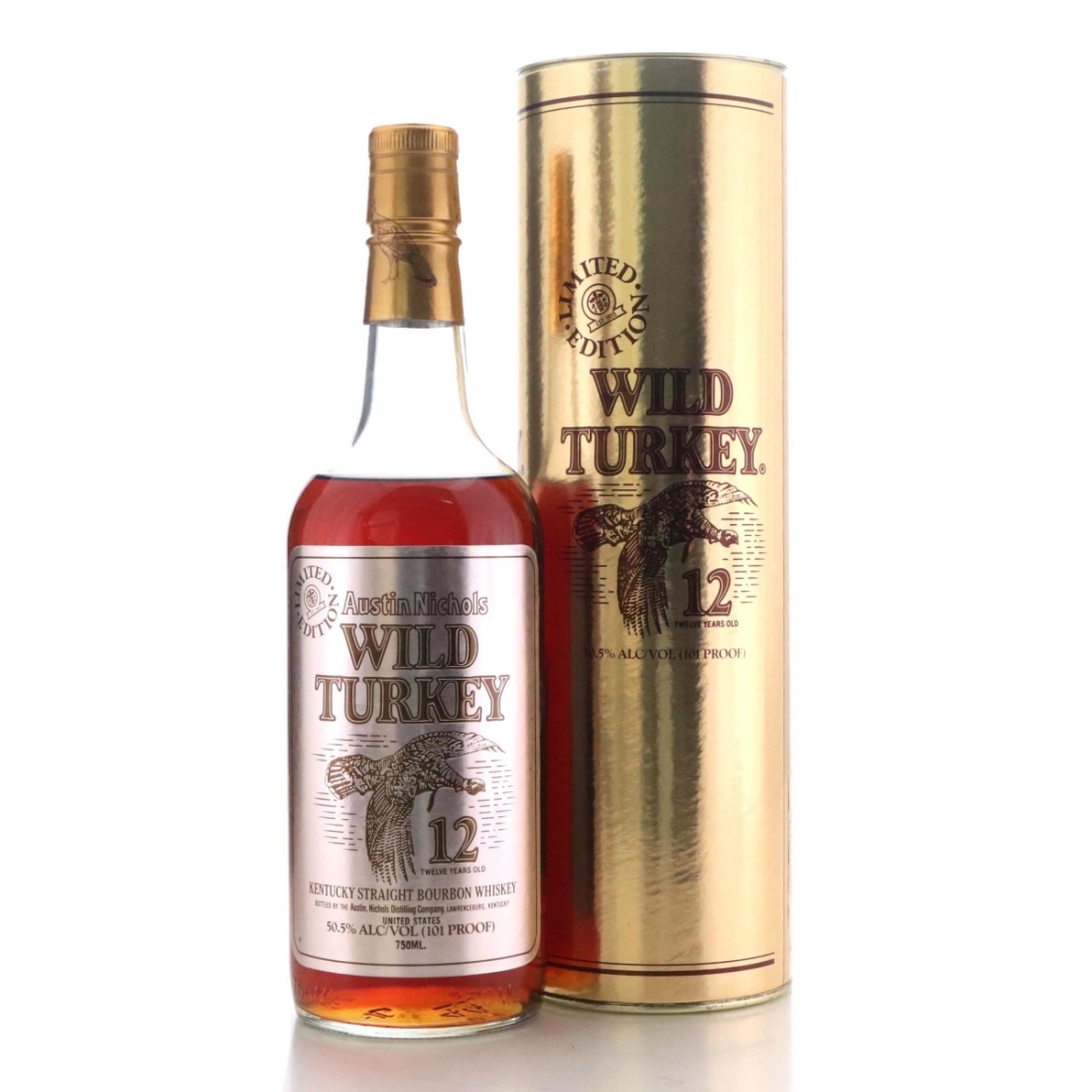 Image for Wild Turkey 12 Year Old 101 Proof Limited Edition 1989