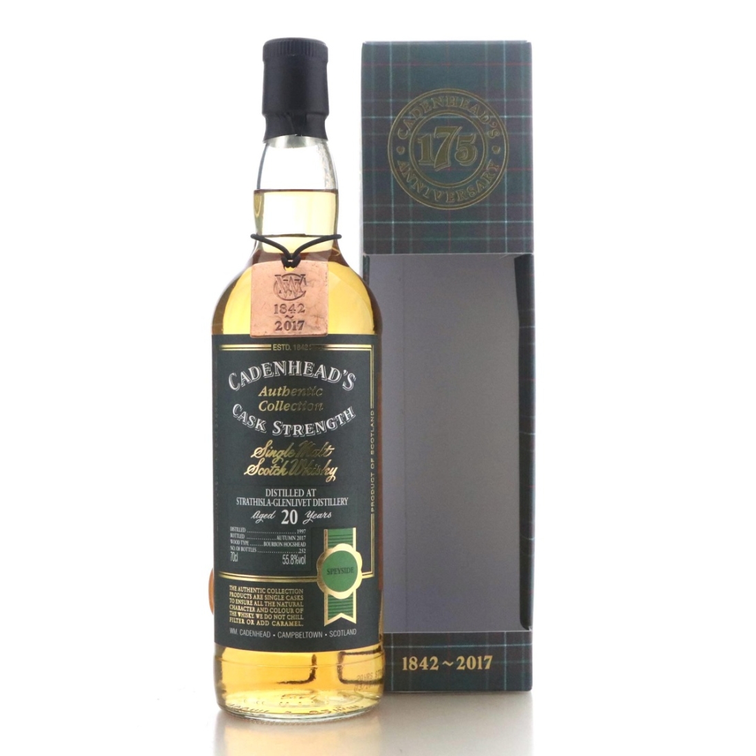 Image for Strathisla 1997 Cadenhead's 20 Year Old