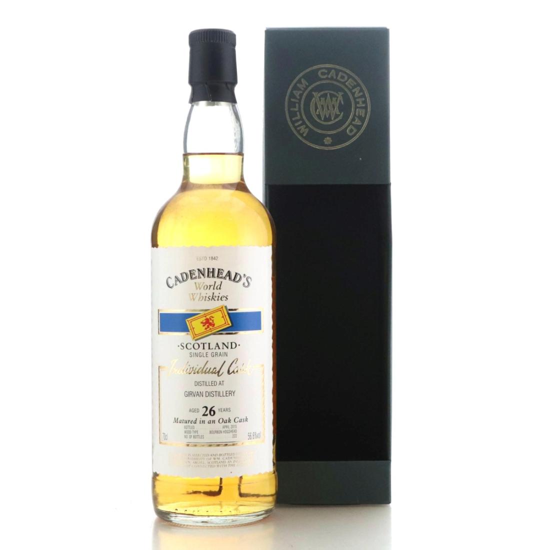 Girvan 26 Year Old Cadenheads World Whiskies