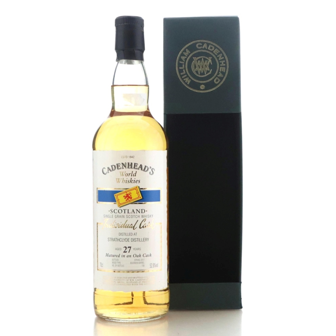 Image for Strathclyde 27 Year Old Cadenhead's World Whiskies