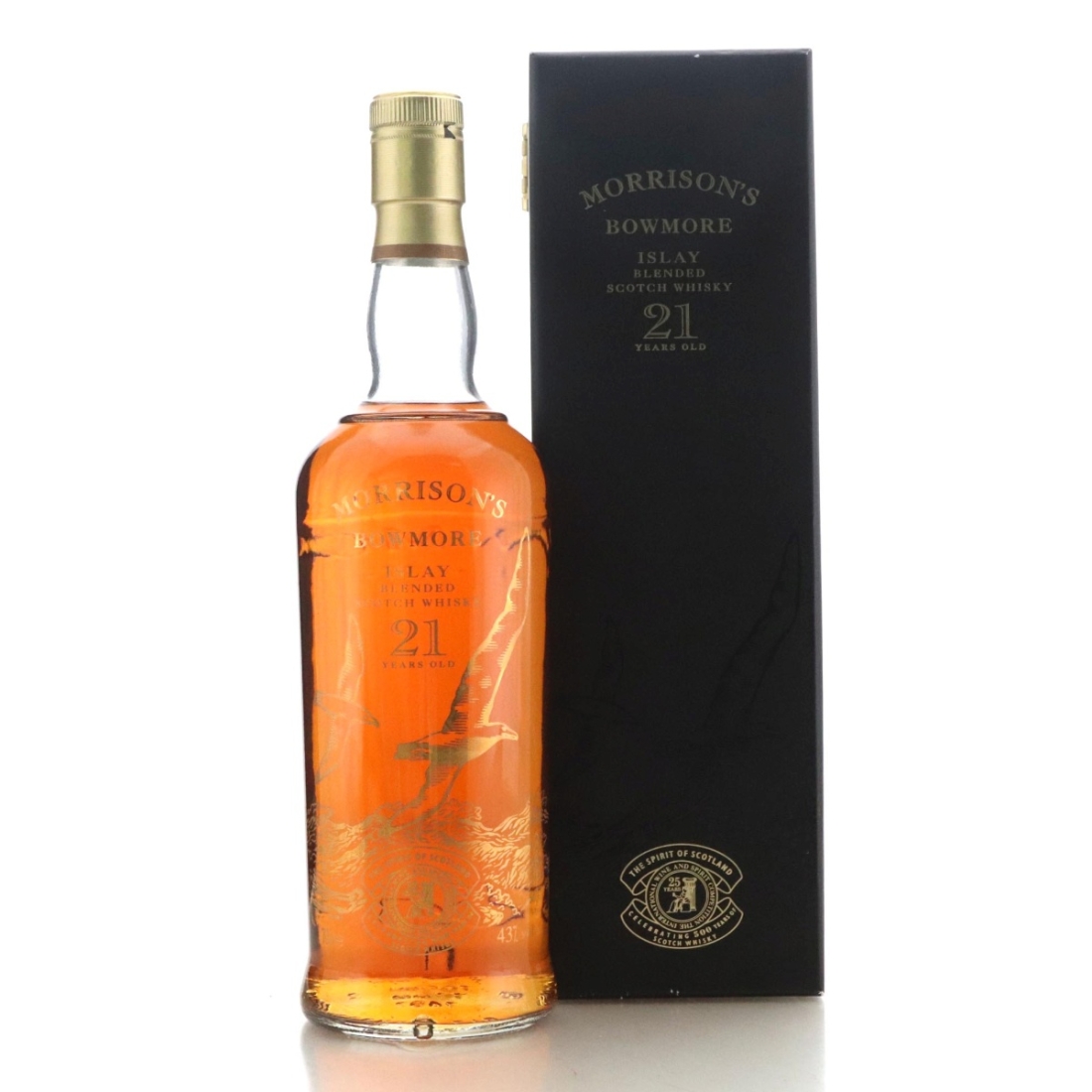 Image for Morrison Bowmore 21 Year Old Islay Scotch / 500th Anniversary