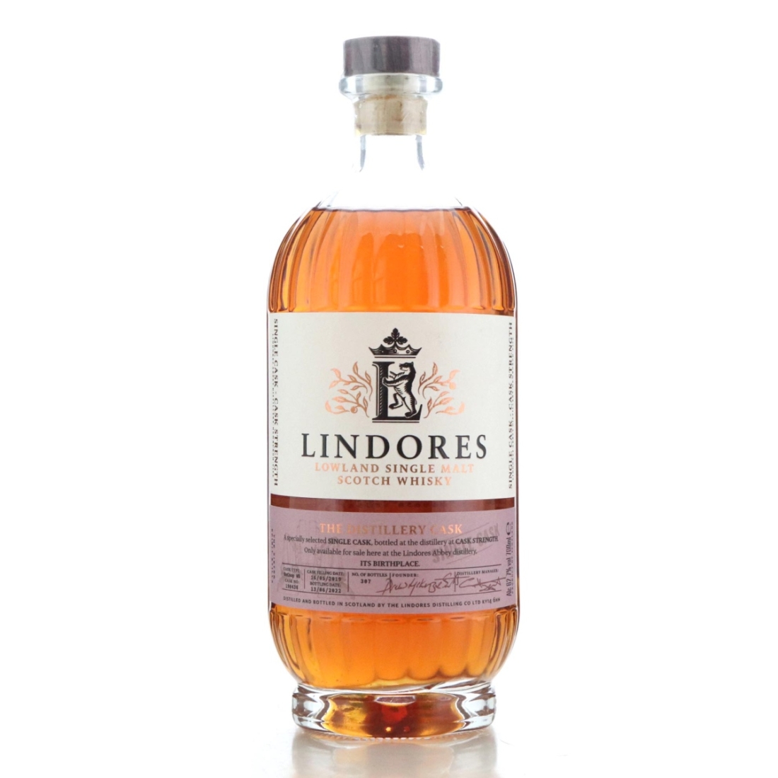 Image for Lindores 2019 Single Cask