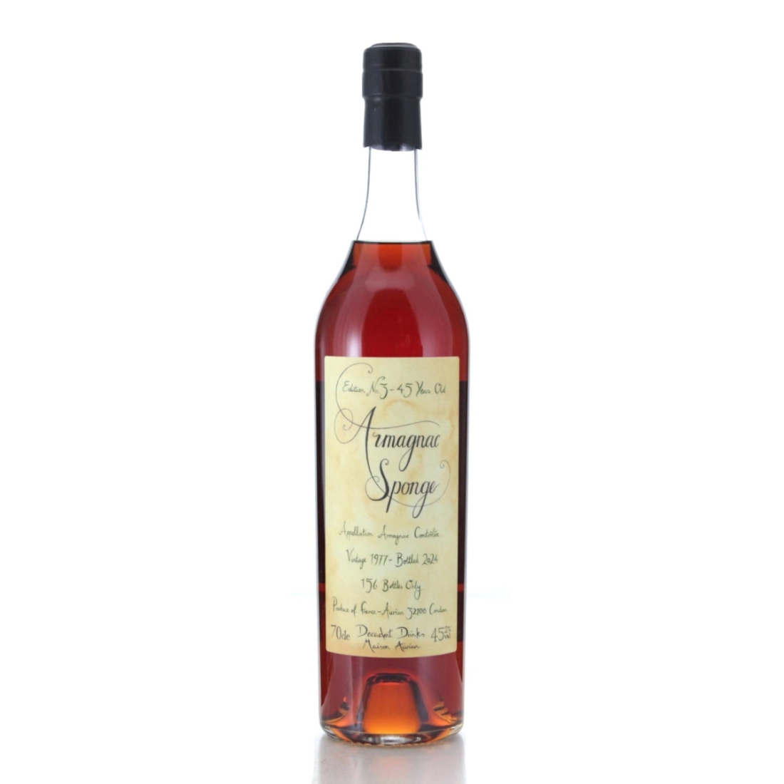 Image for Maison Aurian 1977 Armagnac Sponge 45 Year Old Edition No.3