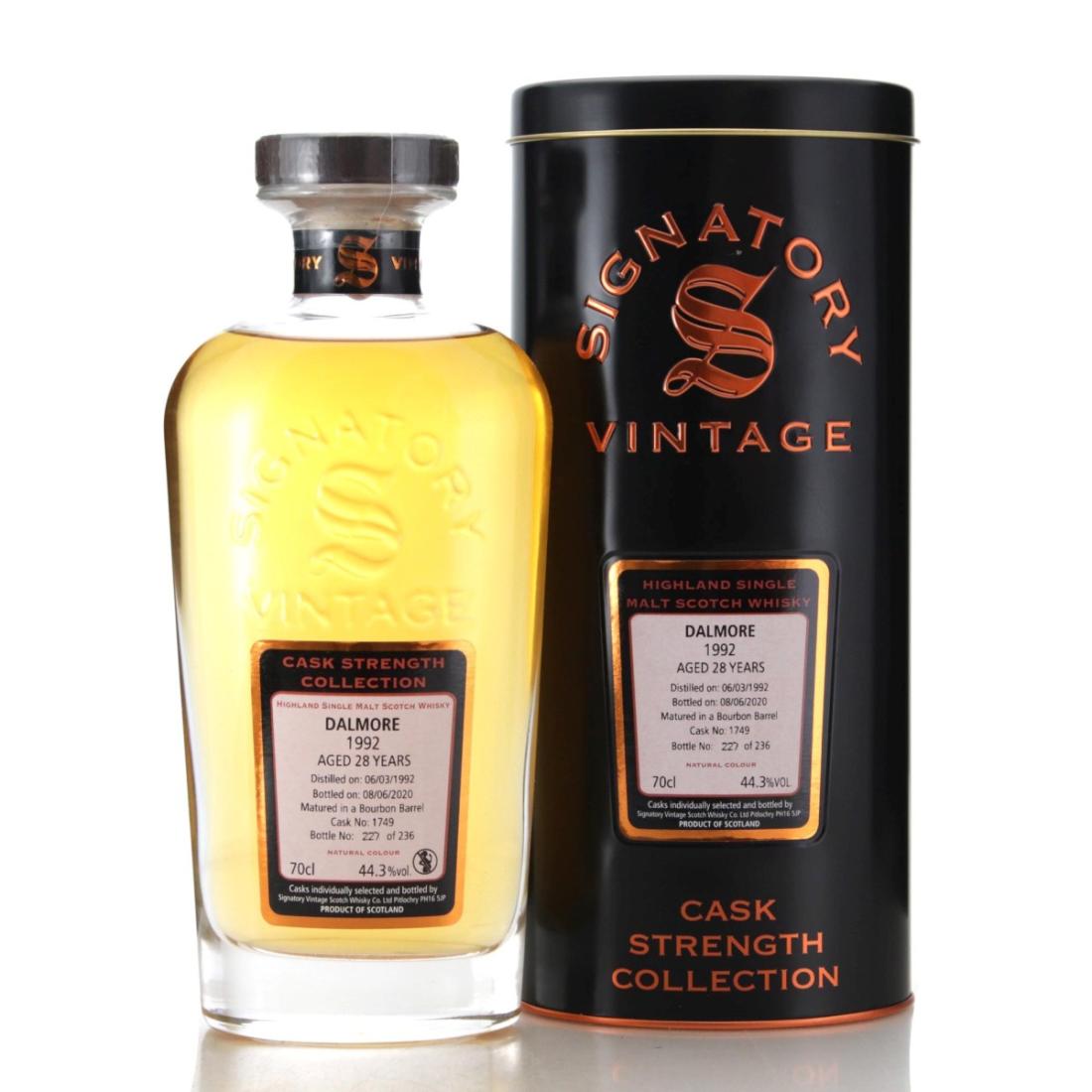 Dalmore 1992 Signatory Vintage 28 Year Old