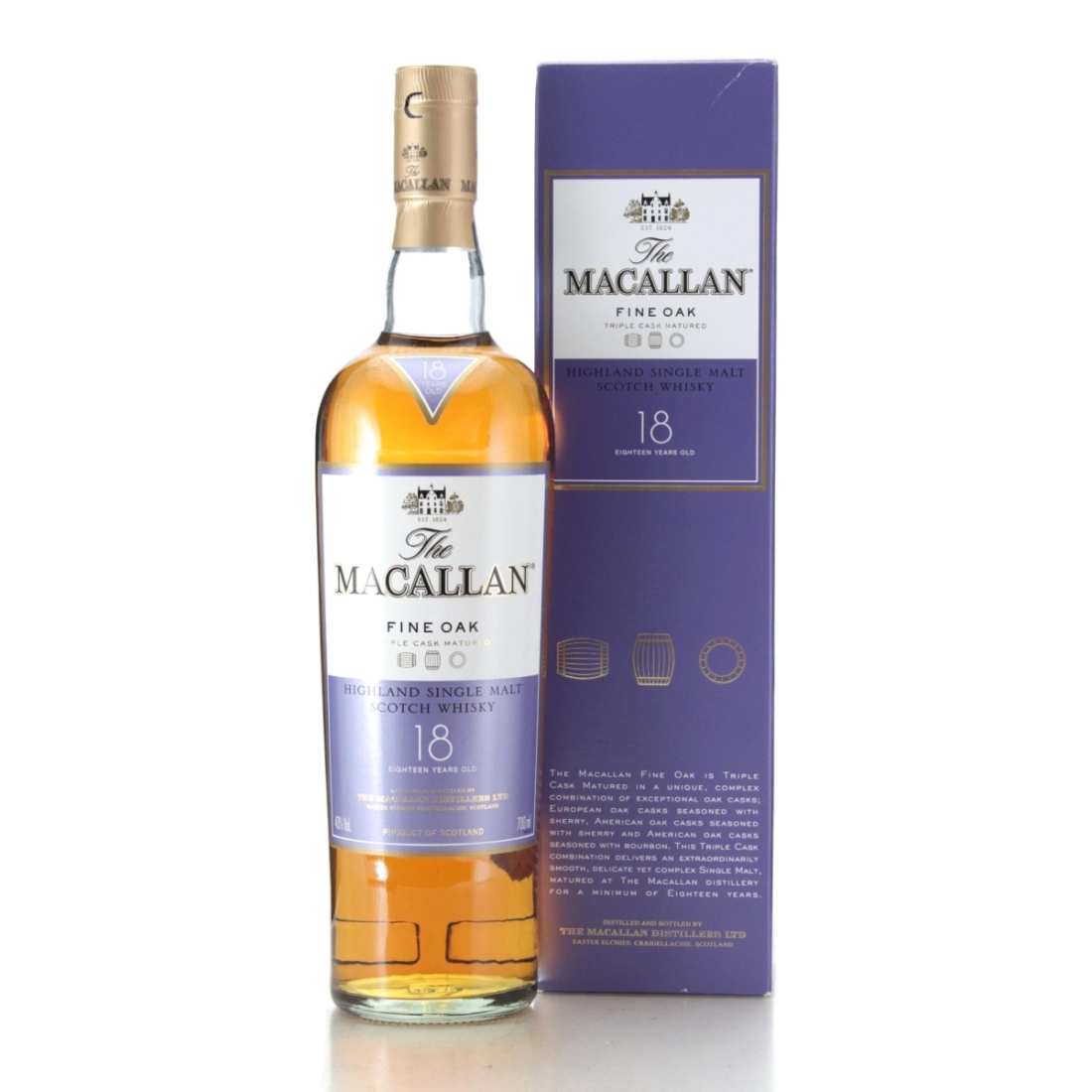 Image for Macallan Fine Oak 18 Year Old