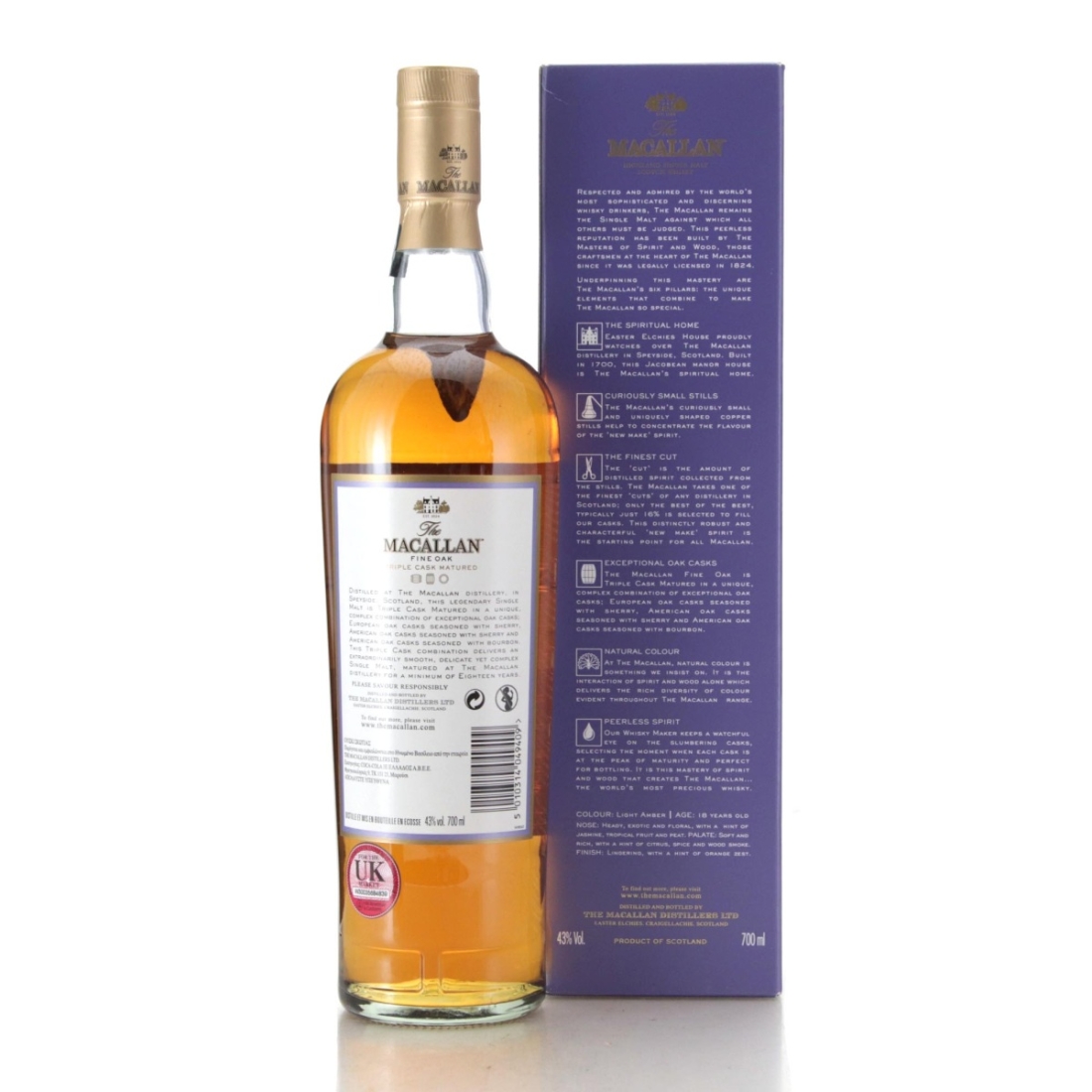 Image for Macallan Fine Oak 18 Year Old