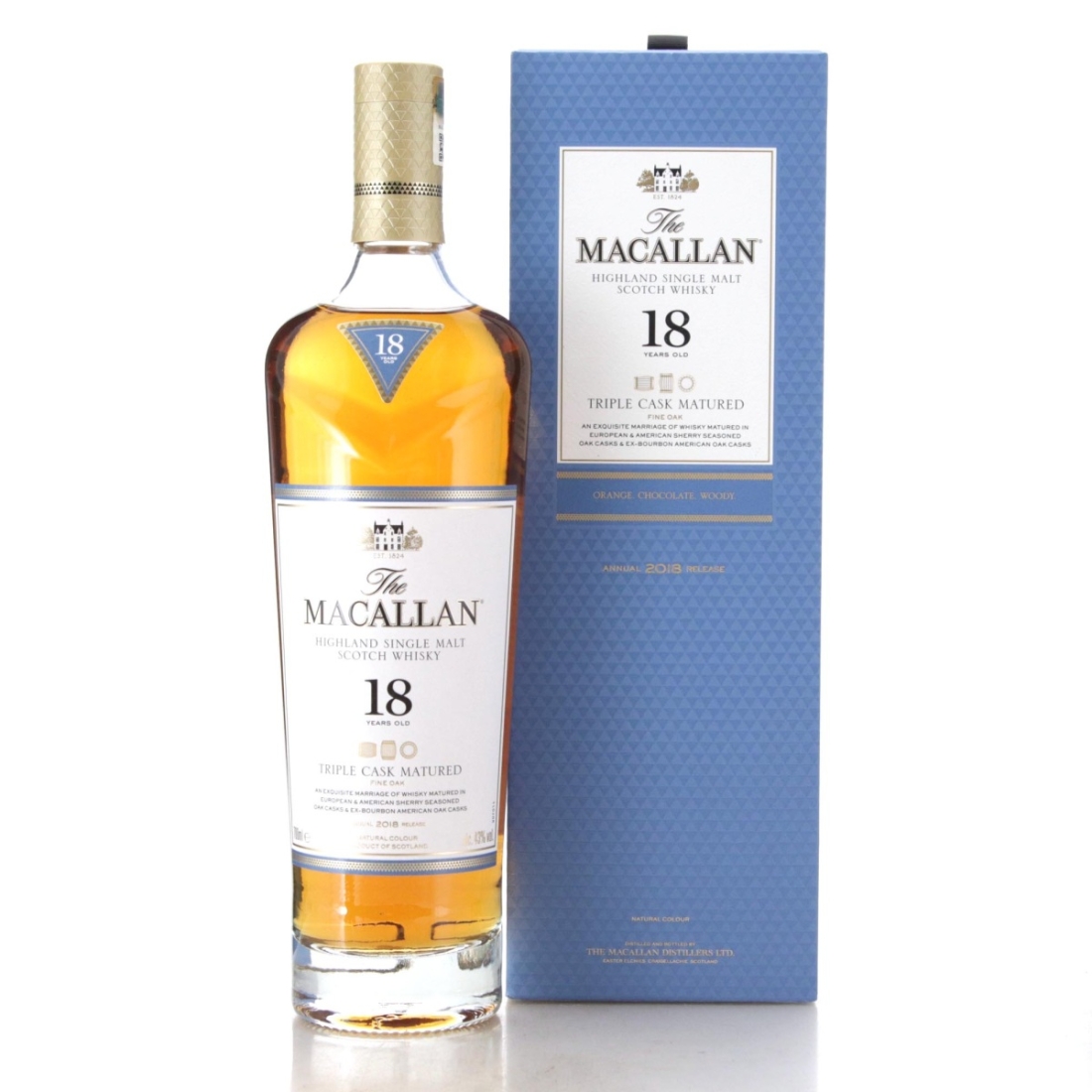 Image for Macallan 18 Year Old Triple Cask Matured Annual 2018 Release