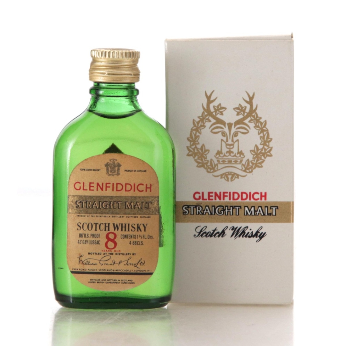 Image for Glenfiddich 8 Year Old Straight Malt Miniature 1970s
