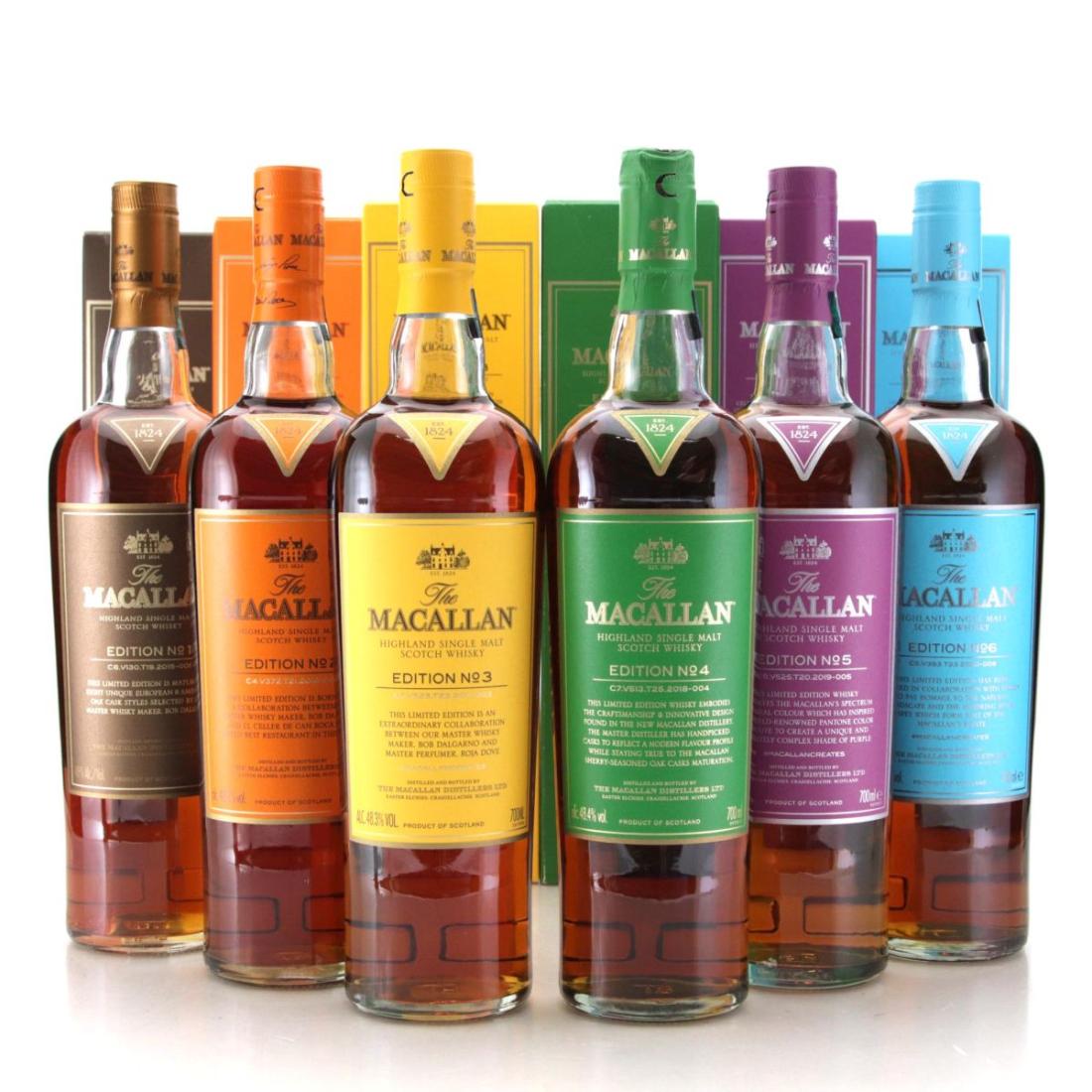 Image for Macallan Edition No.1-6 Collection