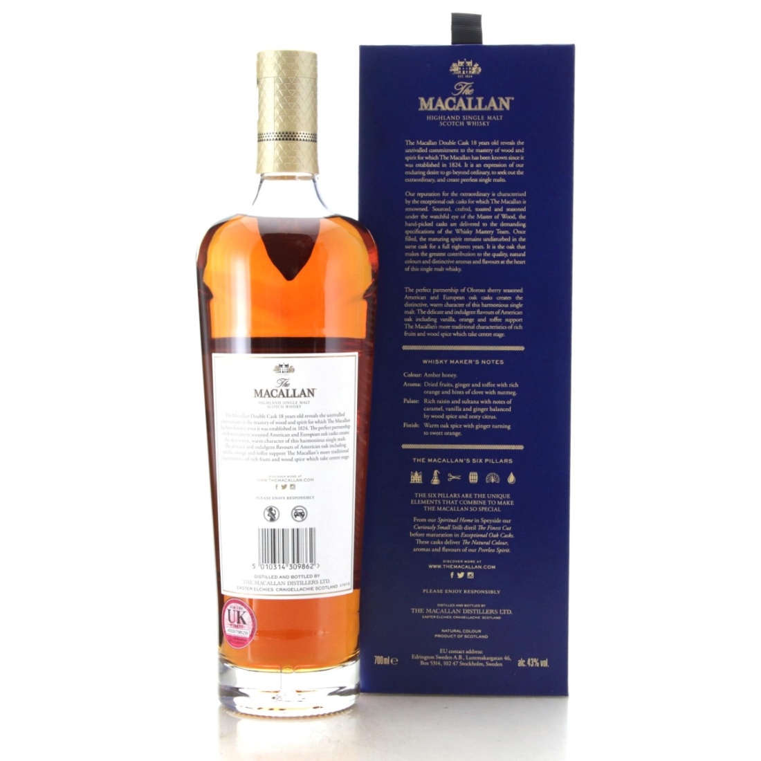 Image for Macallan 18 Year Old Double Cask Annual 2021 Release