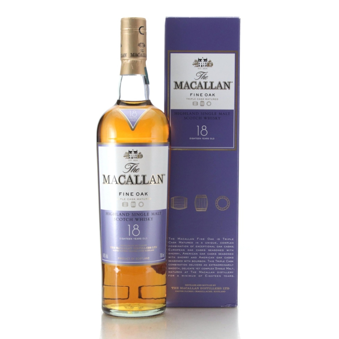 Image for Macallan Fine Oak 18 Year Old