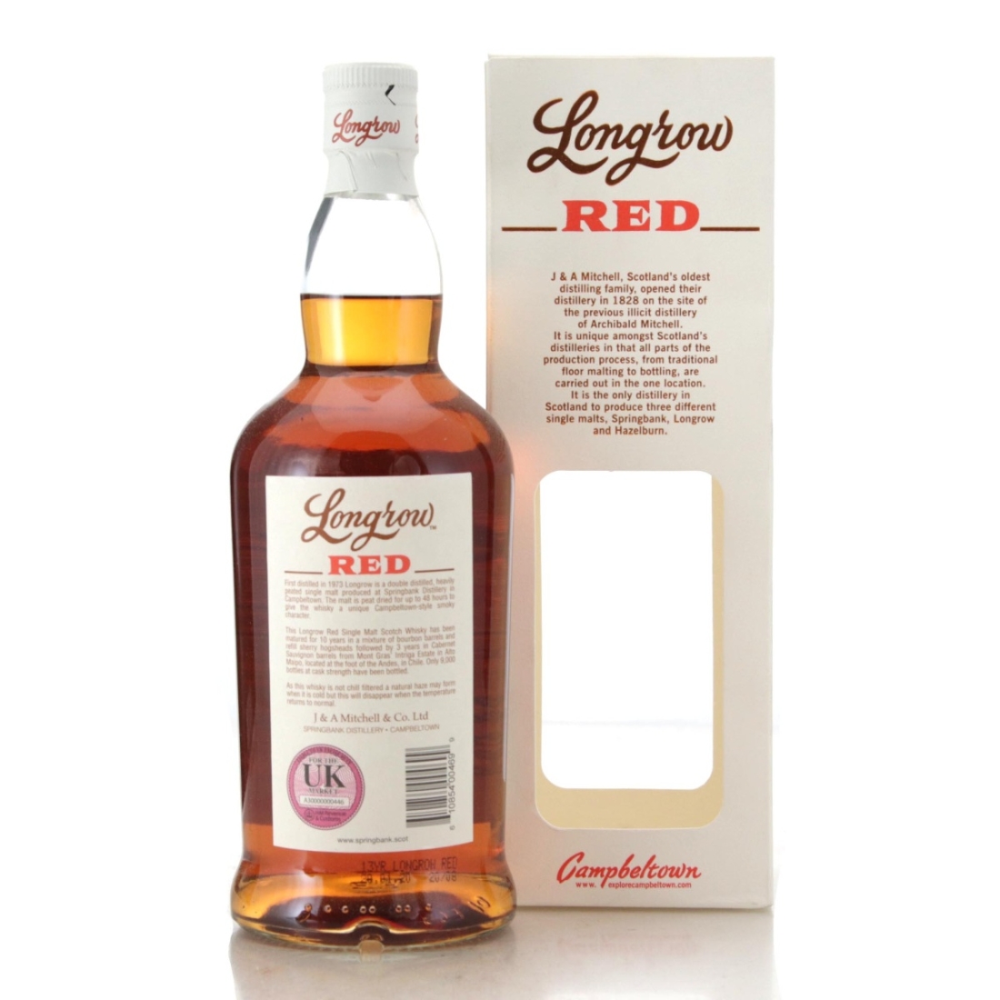 Image for Longrow Red 13 Year Old Chilean Cabernet Sauvignon Matured