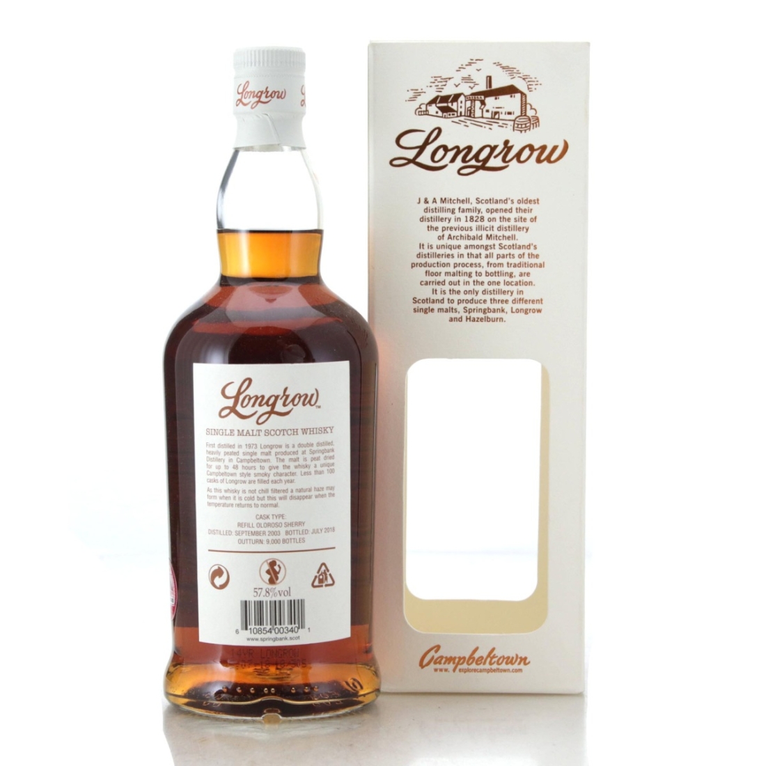 Image for Longrow 2003 Sherry Casks 14 Year Old