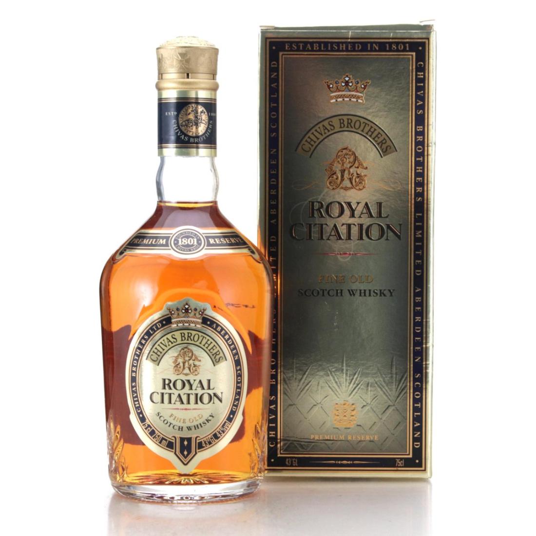 Royal Citation Scotch Whisky