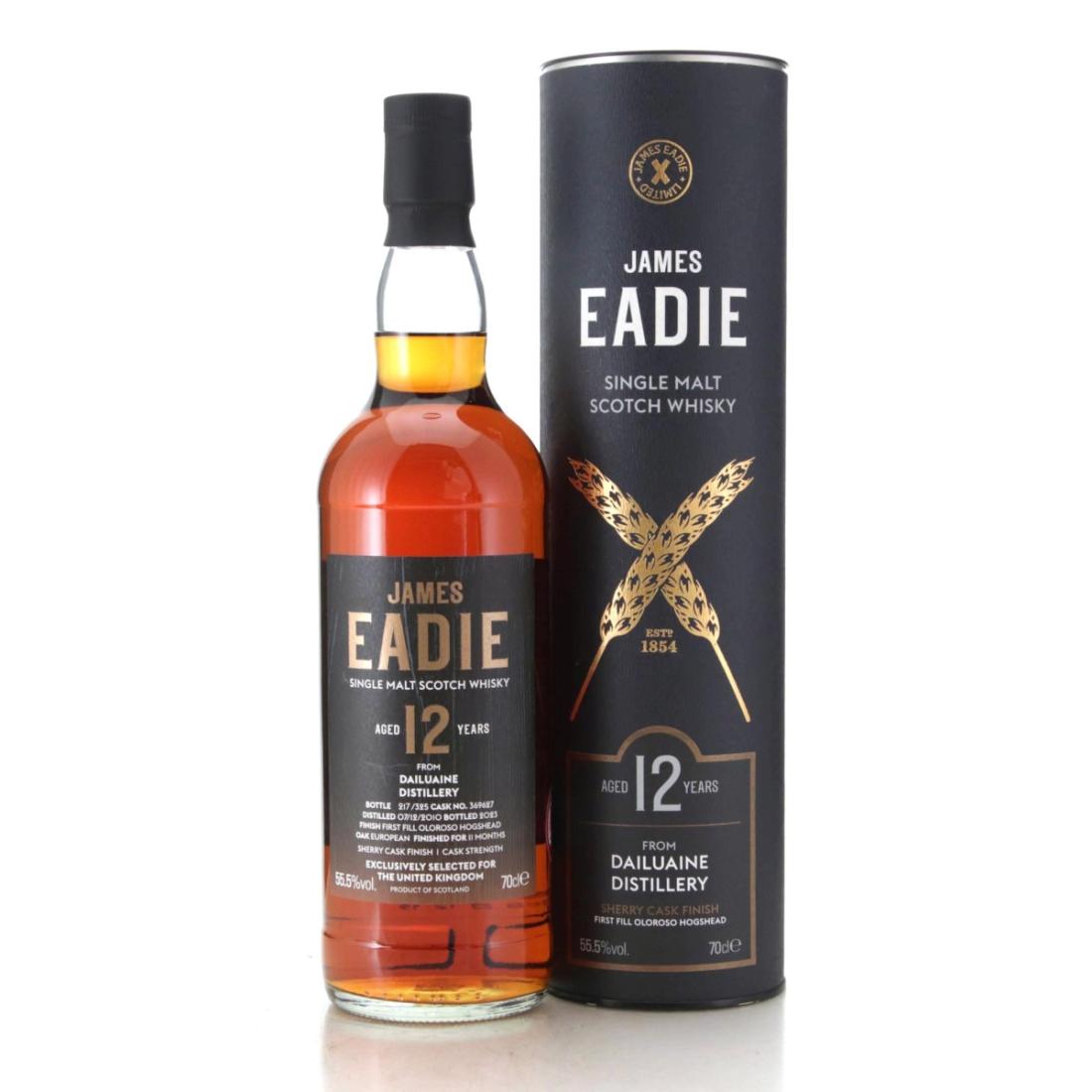 Dailuaine 2010 James Eadie 12 Year Old