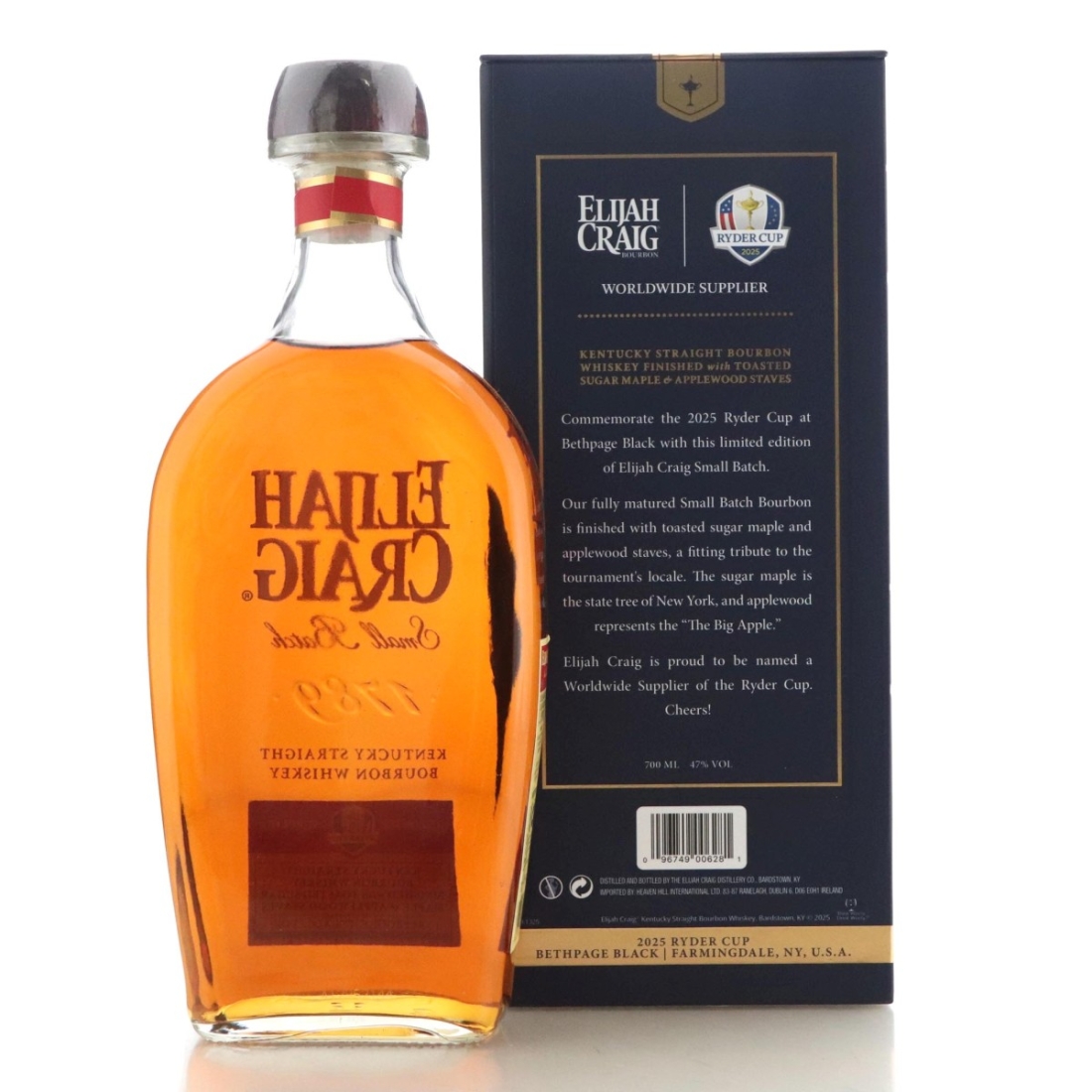 Image for Elijah Craig Small Batch - Ryder Cup Commemorative Bottling 2025