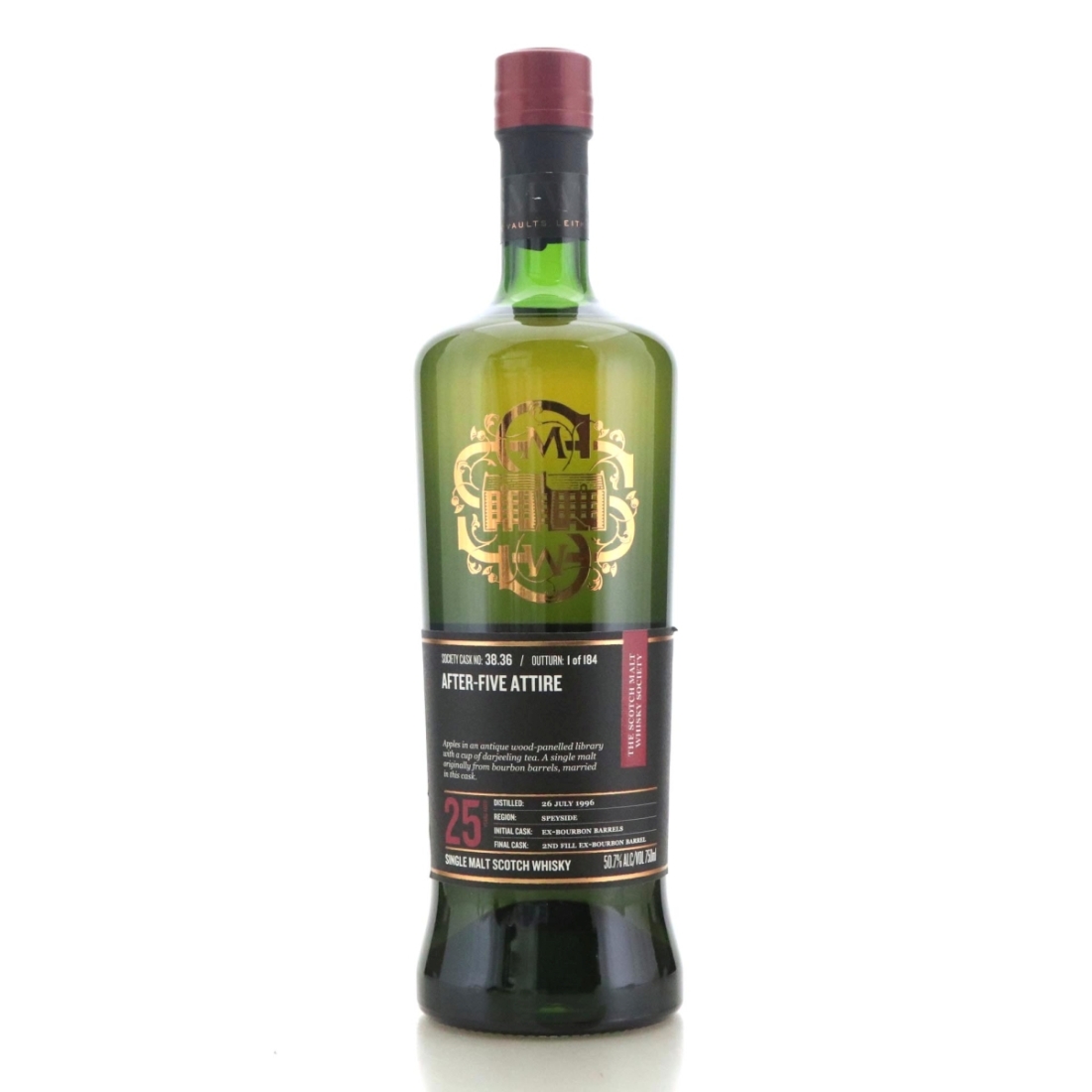 Image for Caperdonich 1996 SMWS 25 Year Old 38.36 - After-five Attire