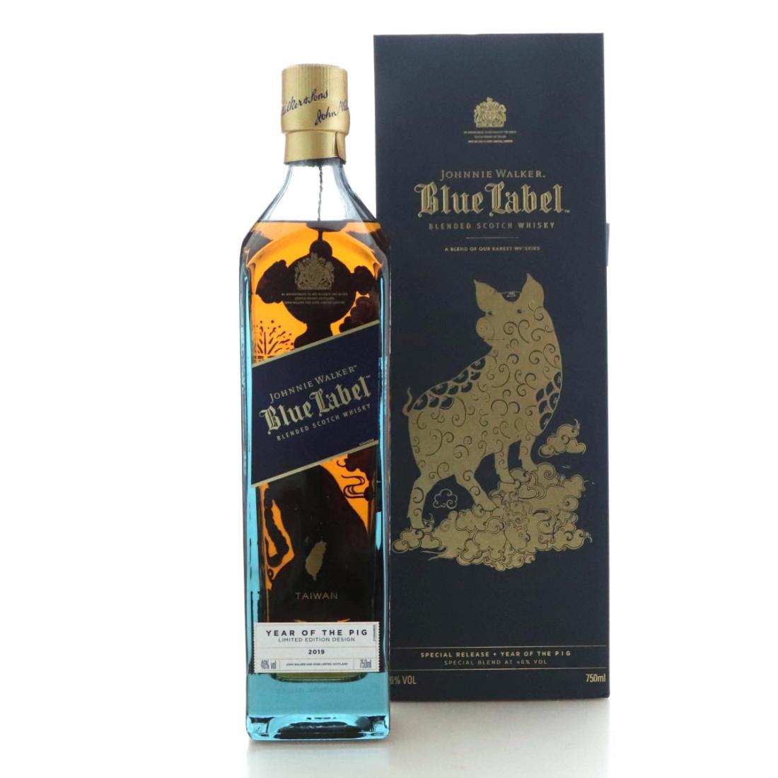 Johnnie Walker Blue Label Year of the Pig 2019 Taiwan