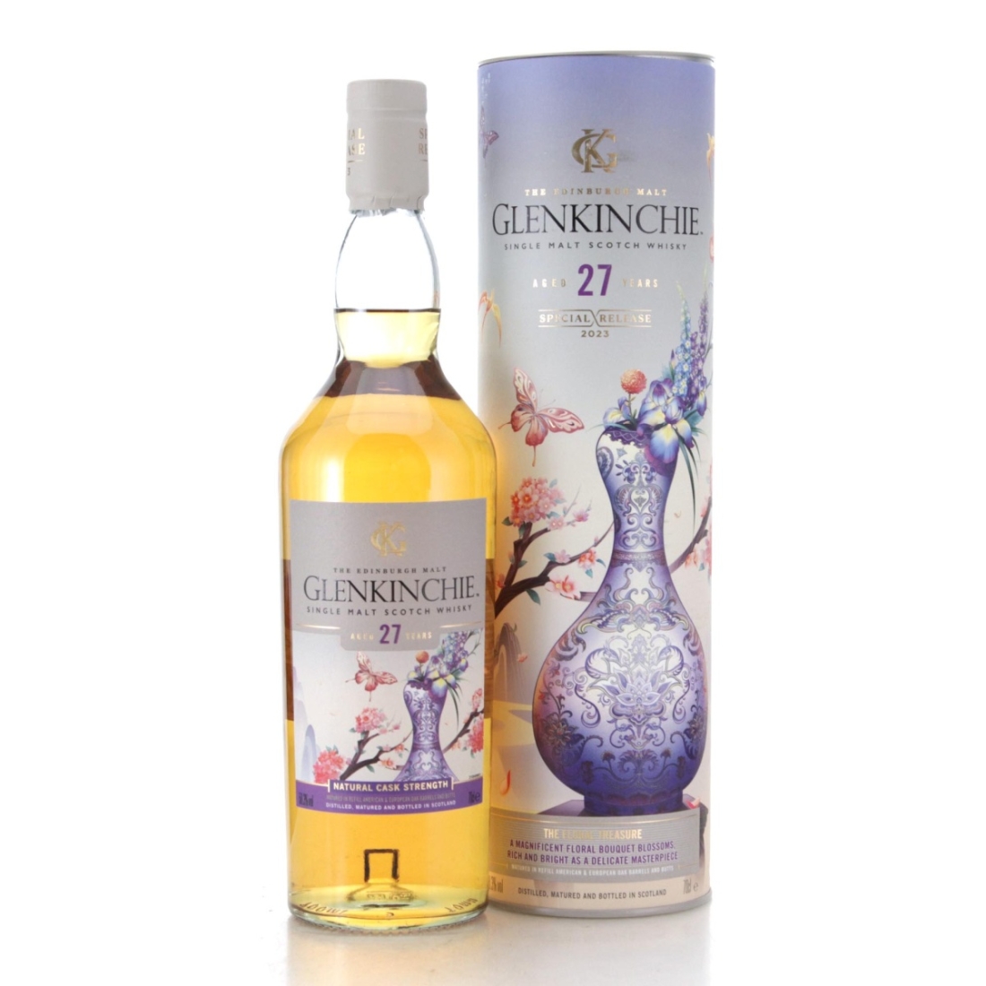Image for Glenkinchie 27 Year Old Natural Cask Strength - The Floral Treasure