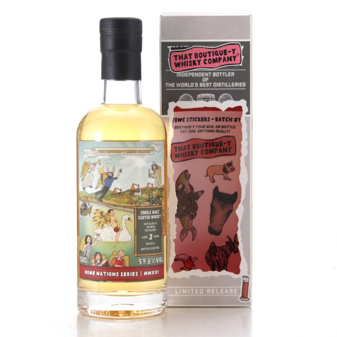 Image for Nc'nean That Boutique-y Whisky Company 3 Year Old Batch 2