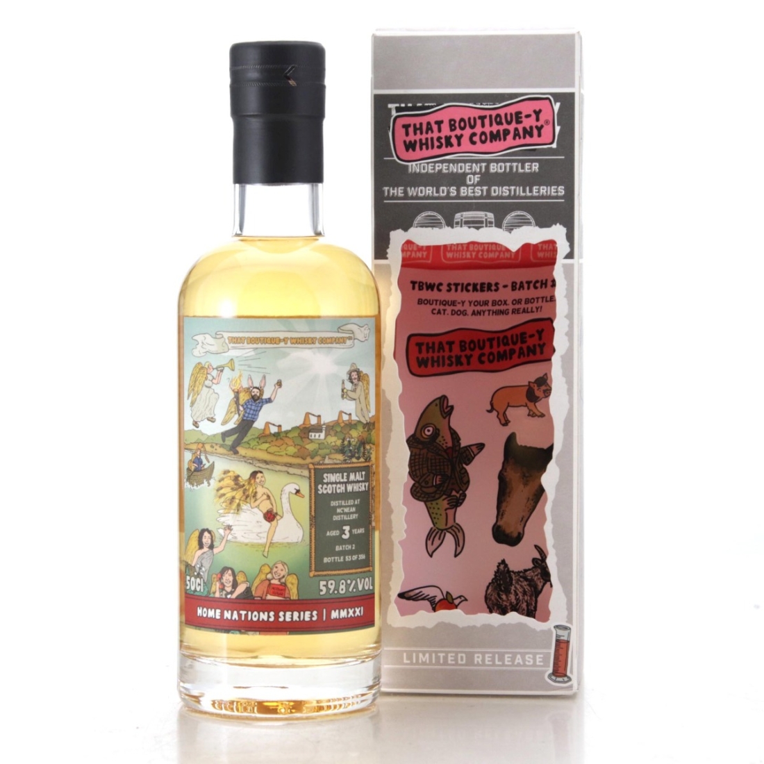 Image for Nc'nean That Boutique-y Whisky Company 3 Year Old Batch 2