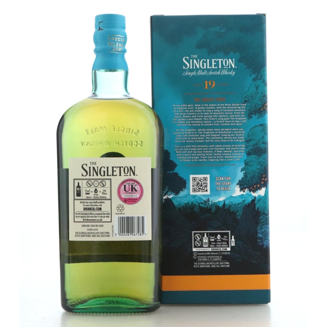 Image for Singleton of Glendullan 19 Year Old Natural Cask Strength