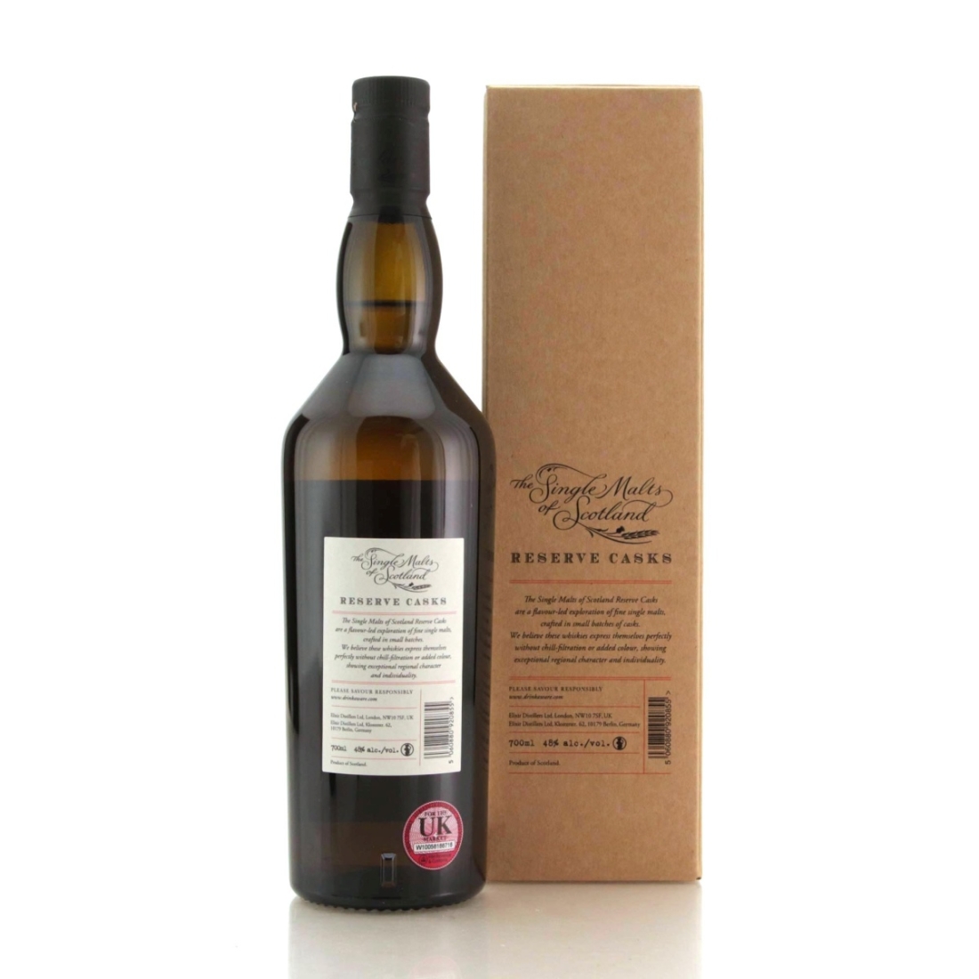 Image for Lowlands 2007 The Single Malts of Scotland 13 Year Old Reserve Casks - Parcel No.7