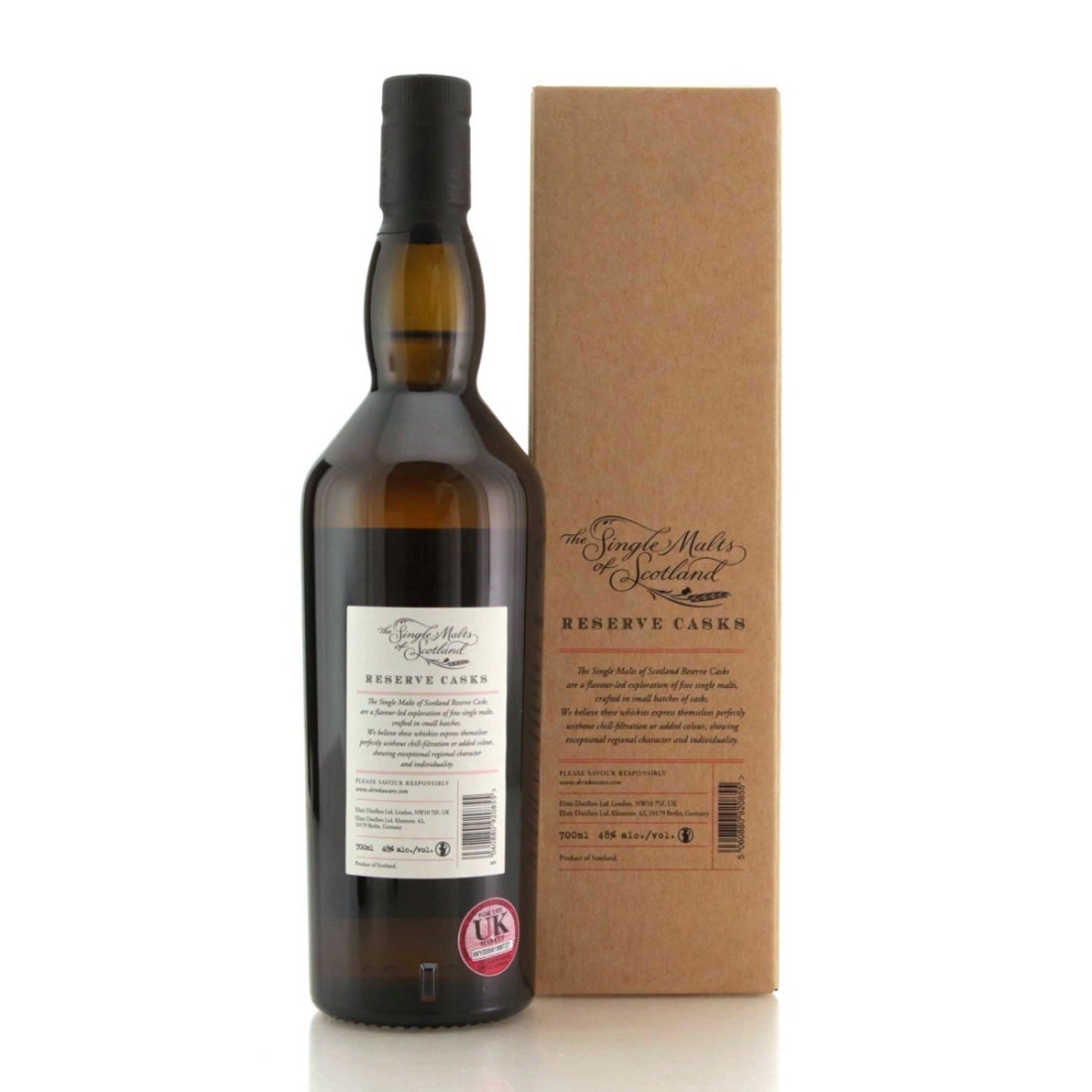 Image for Lowlands 2007 The Single Malts of Scotland 13 Year Old Reserve Casks - Parcel No.7