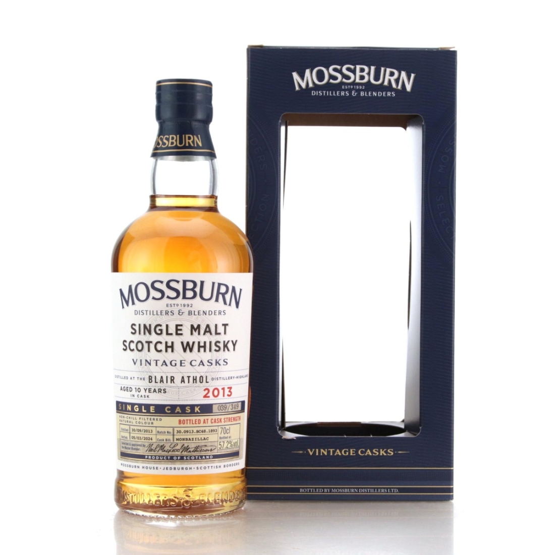 Image for Blair Athol 2013 Vintage Casks 10 Year Old