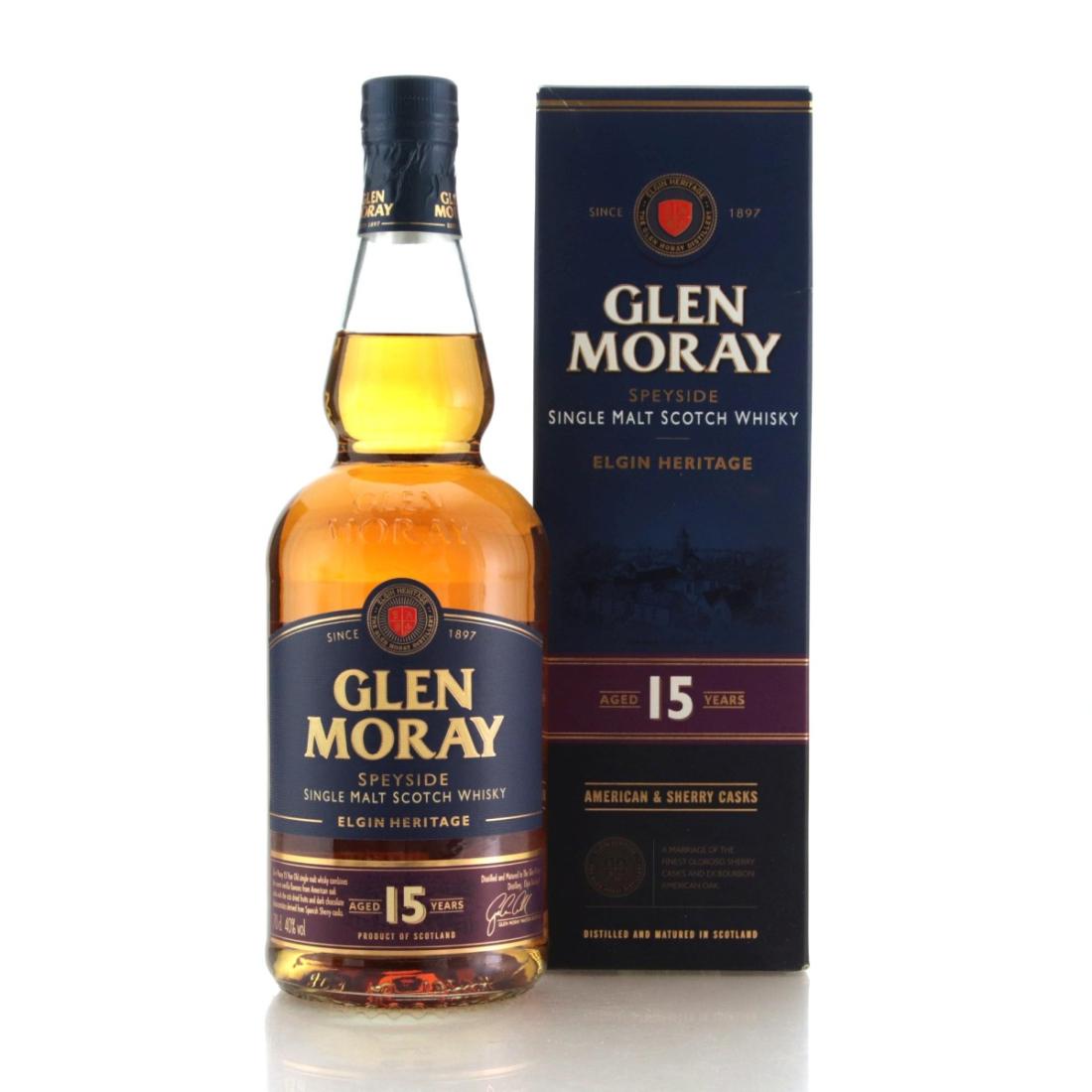 Glen Moray 15 Year Old Elgin Heritage