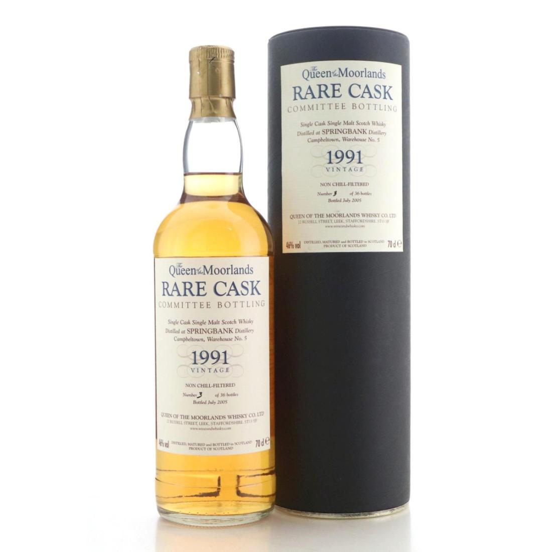 Springbank 1991 Queen Of The Moorlands 14