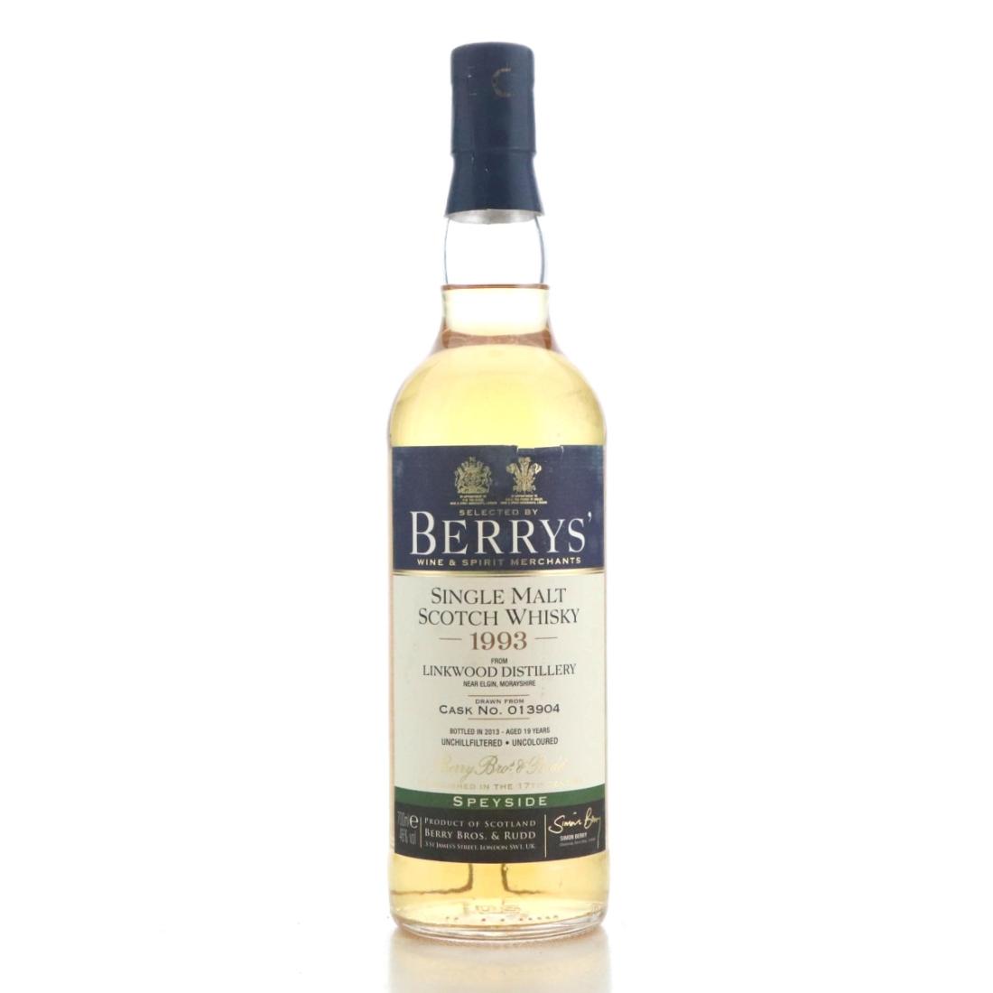 Linkwood 1993 Berrys 19 Year Old