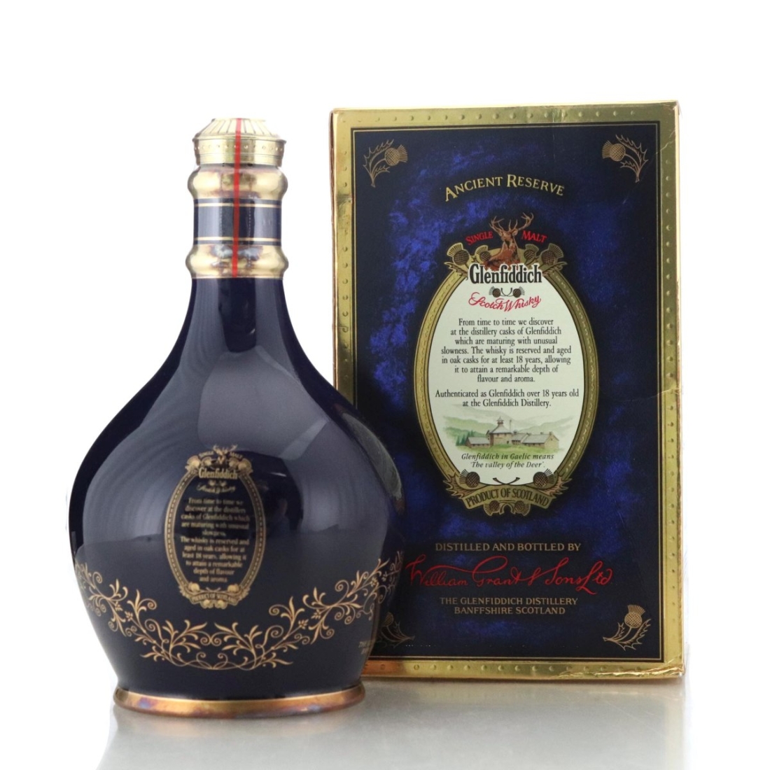 Image for Glenfiddich 18 Year Old Ancient Reserve Decanter pre-2007