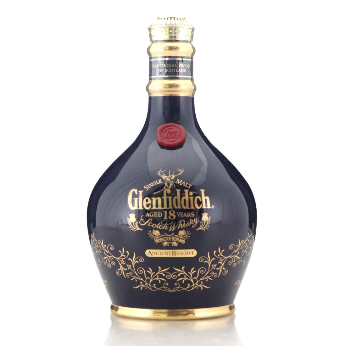 Image for Glenfiddich 18 Year Old Ancient Reserve Decanter pre-2007
