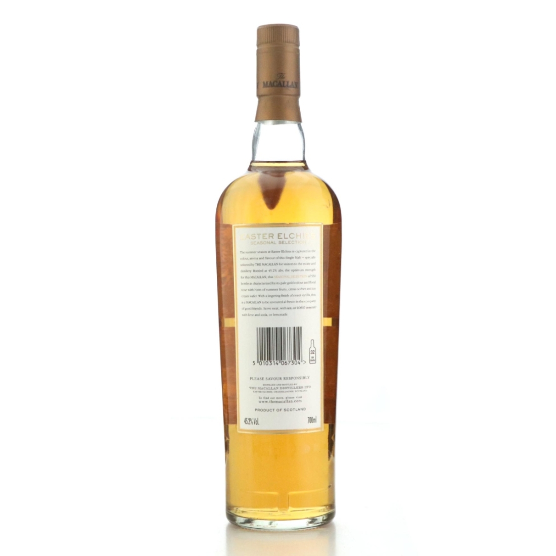 Image for Macallan Easter Elchies Seasonal Selection 8 Year Old - Summer