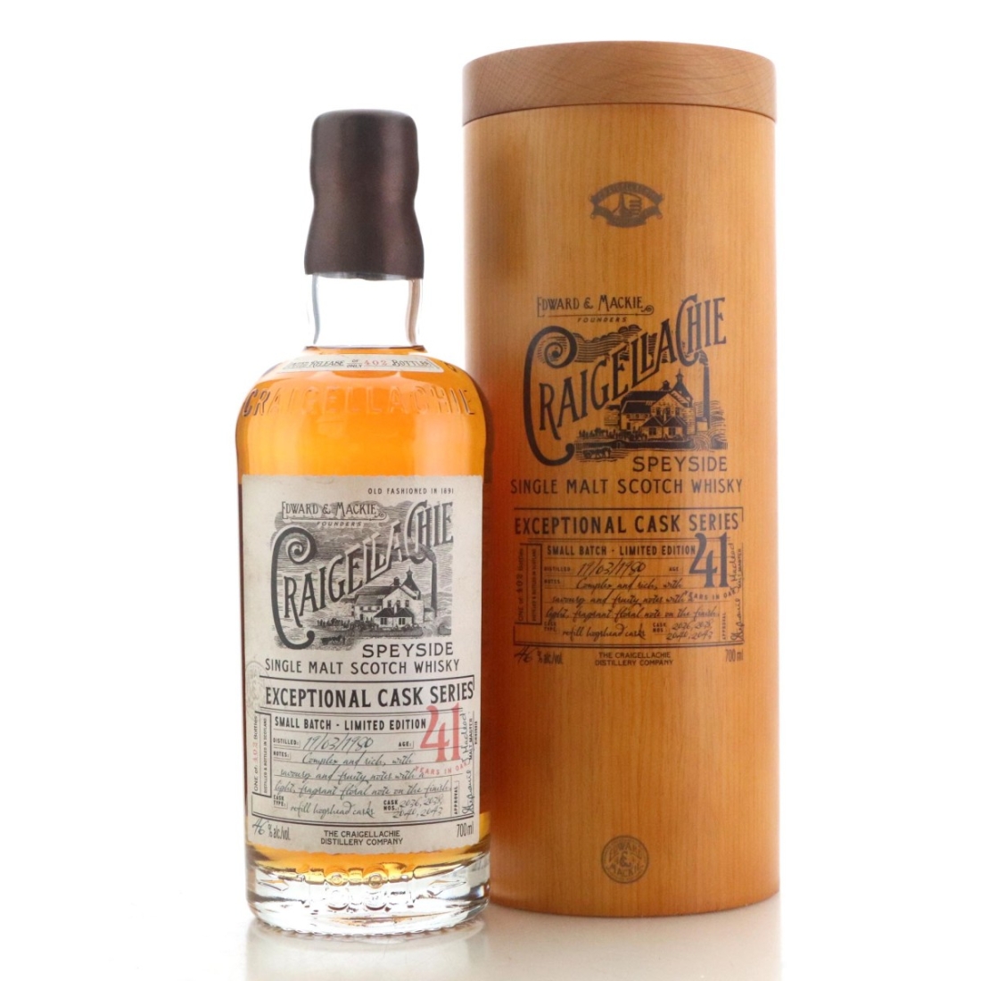 Image for Craigellachie 1980 Exceptional Cask Series 41 Year Old