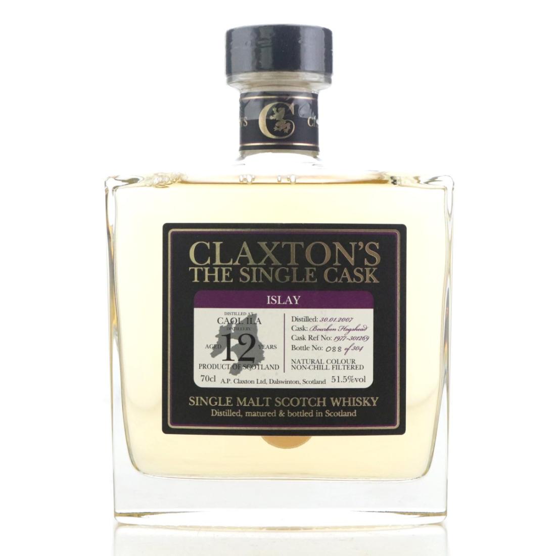 Caol Ila 2007 Claxtons The Single Cask 12
