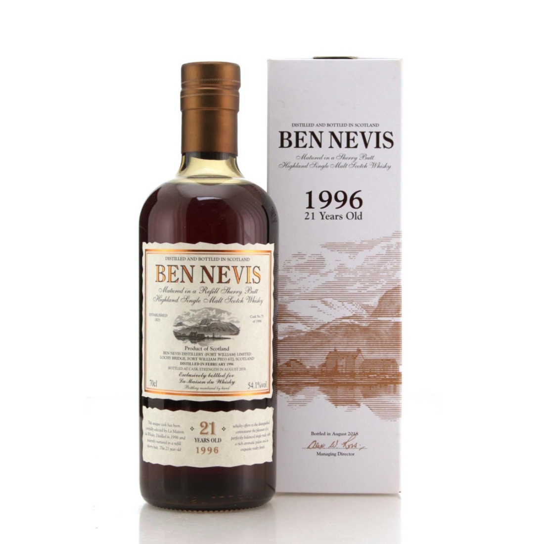 Image for Ben Nevis 1996 21 Year Old