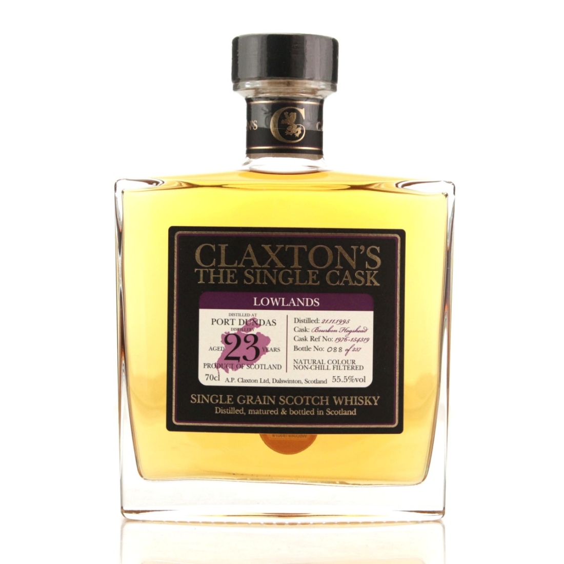 Image for Port Dundas 1995 Claxton's The Single Cask 23 Year Old
