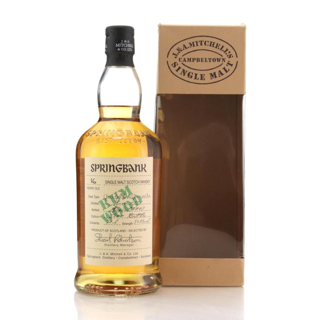 Springbank 1991 Rum Wood 16