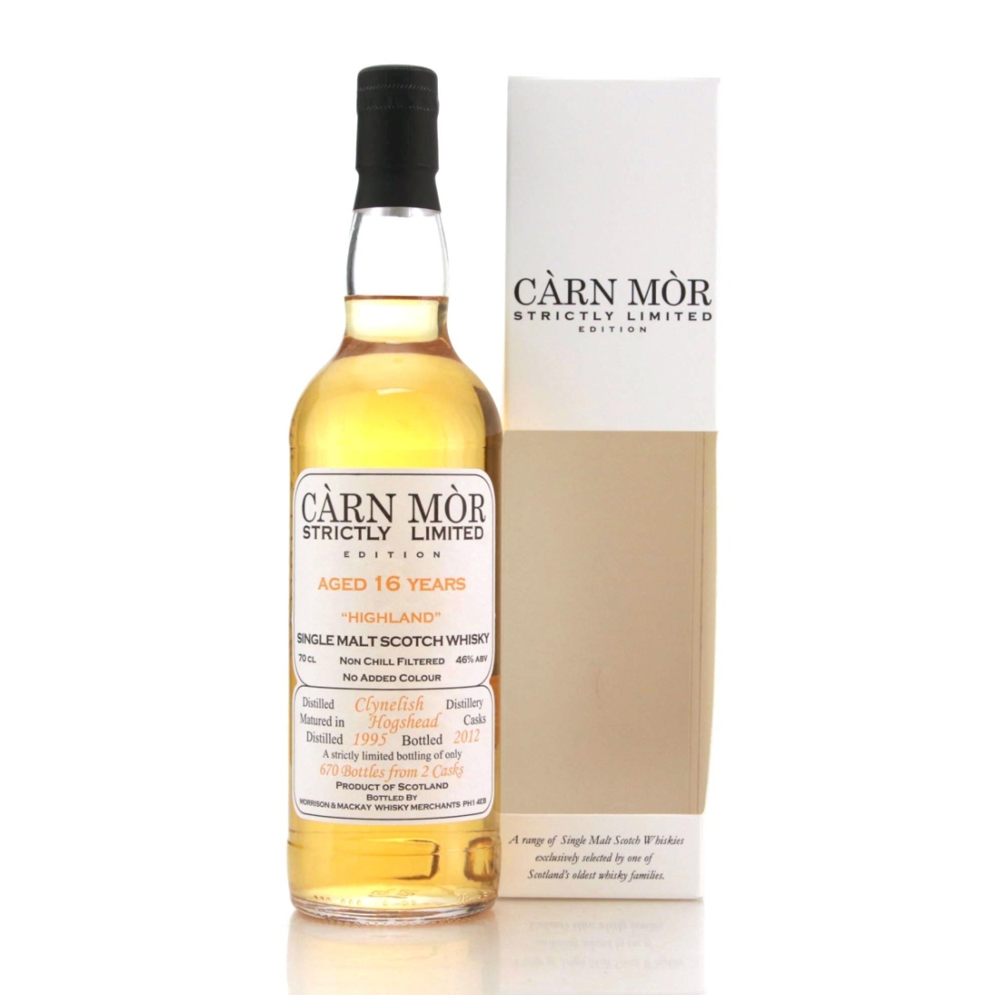 Image for Clynelish 1995 Càrn Mòr 16 Year Old Strictly Limited