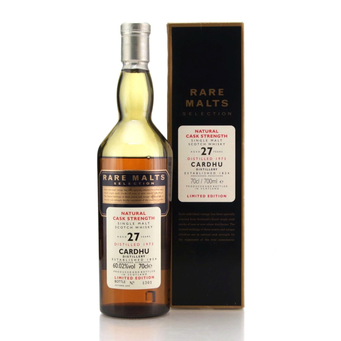 Image for Cardhu 1973 Rare Malts Selection 27 Year Old
