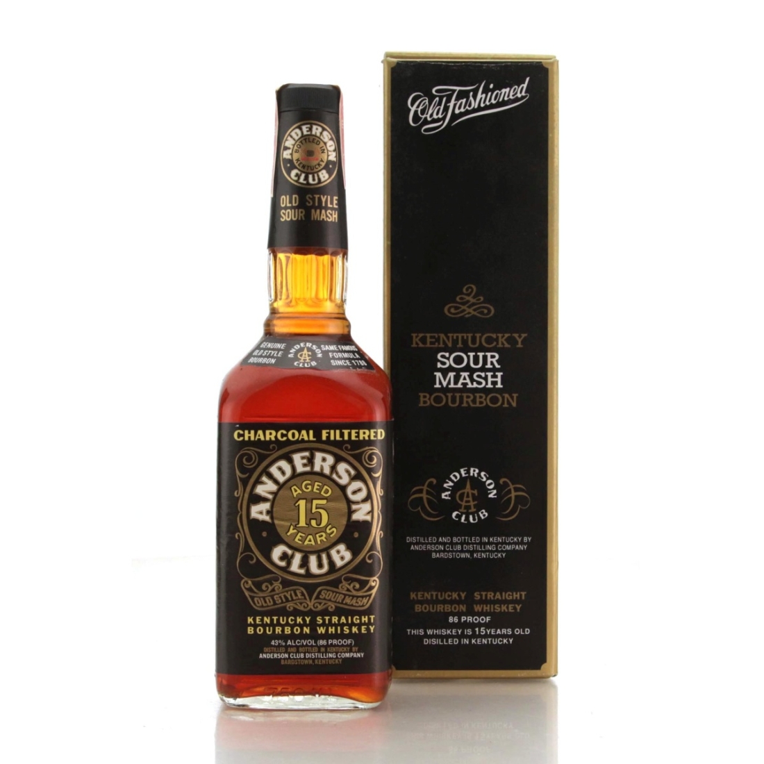 Image for Anderson Club 15 Year Old Kentucky Straight Bourbon