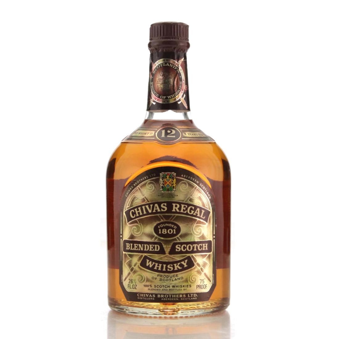 Chivas Regal 12 Year Old, Oak Cask, 42.8% whisky bottle